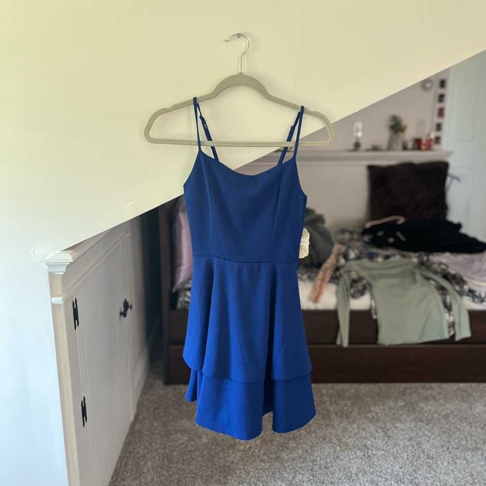 Altars State blue flowy dress